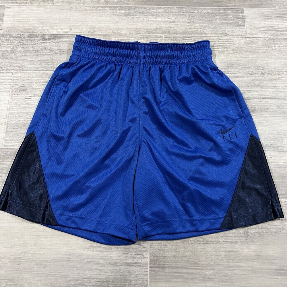 Nike Women's Dri-Fit iSoFly Basketball Shorts Loose DH7363-481 BLUE Size XS